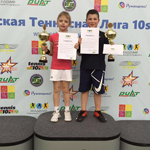 Победители Клубного Чемпионата среди детей 8-10 лет 